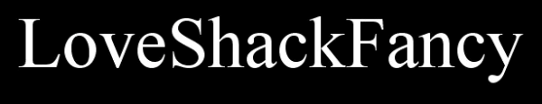 Loveshackfancy logo