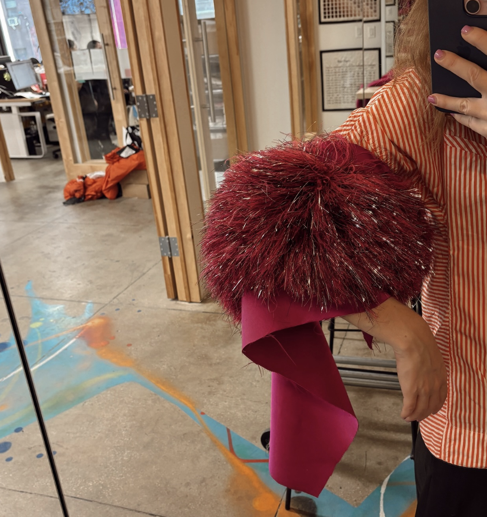 Pink and silver Chappell Roan Custom Fringe