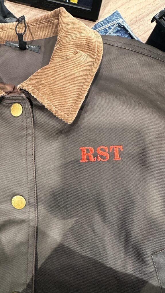 Live customization for rag & bone with embrodery and heat press activation