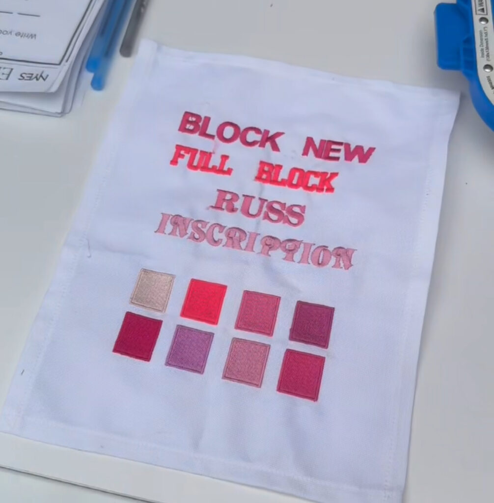 live embroidery in nyc