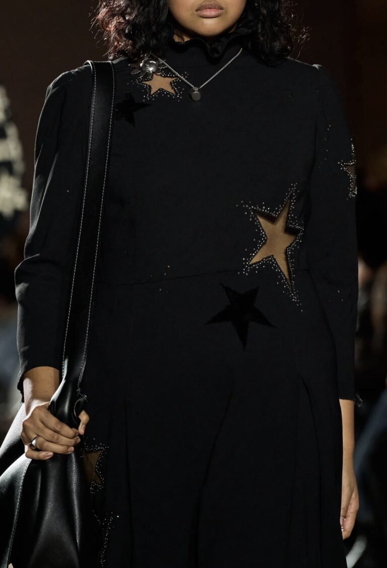 Coach RTW Fall 2026 Runway Look with Stud Detailing